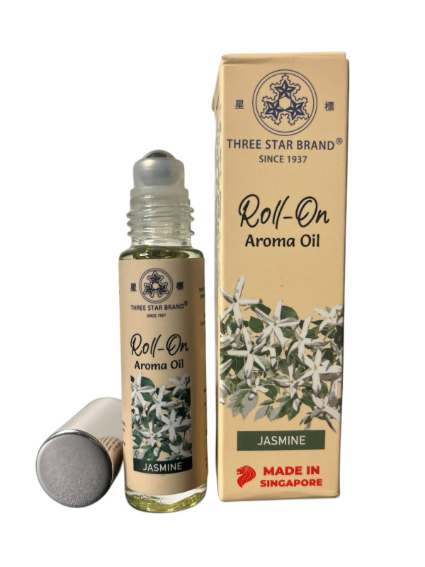 Migraine & Stress Relief JASMINE Aroma Medicated Oil – (10ml)